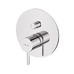 Смеситель для душа Cezares LEAF-VDIM-L-01 хром купить в интернет-магазине сантехники Sanbest