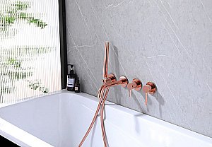 Смеситель для ванны Abber WASSER KREIS AF8130RG розовое золото купить в интернет-магазине сантехники Sanbest