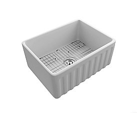 Кухонная мойка Paulmark GLAMP 61 DUO PM086146-WH белая купить в интернет-магазине сантехники Sanbest