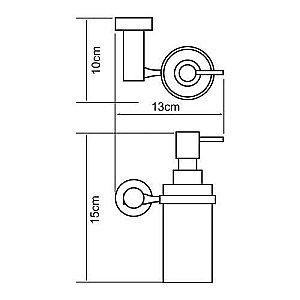 Диспенсер настенный WasserKRAFT Donau K-9499 купить в интернет-магазине сантехники Sanbest