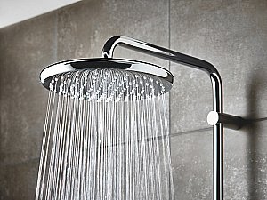 Верхний душ Grohe Tempesta 250 26666000 белый/хром купить в интернет-магазине сантехники Sanbest