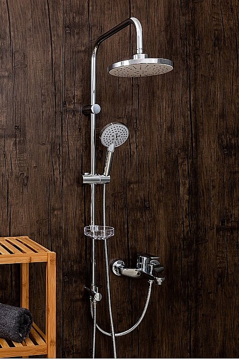 Душевая система Orange Flipo M23-933cr хром купить в интернет-магазине сантехники Sanbest