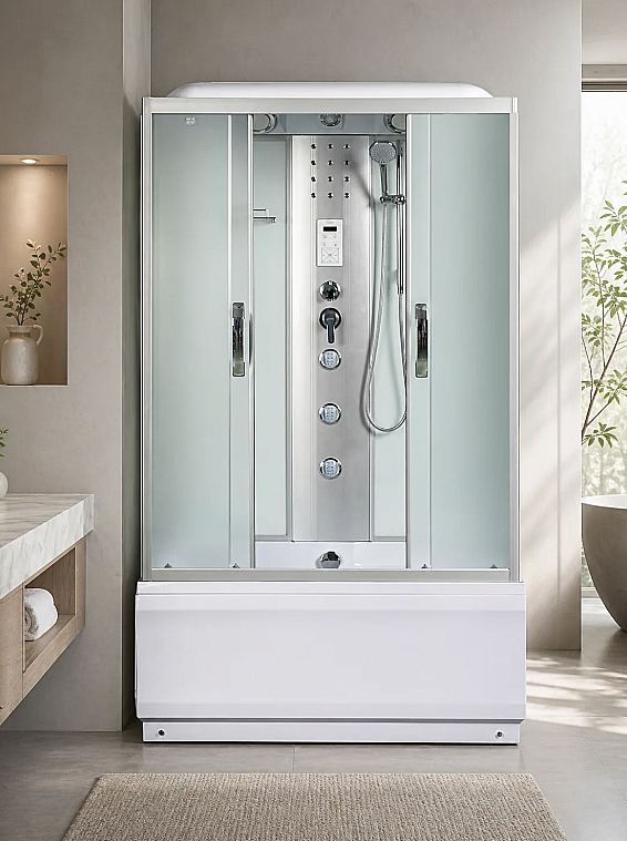 Душевой бокс RIVER SENA 120/80/50 МТ матовое купить в интернет-магазине Sanbest
