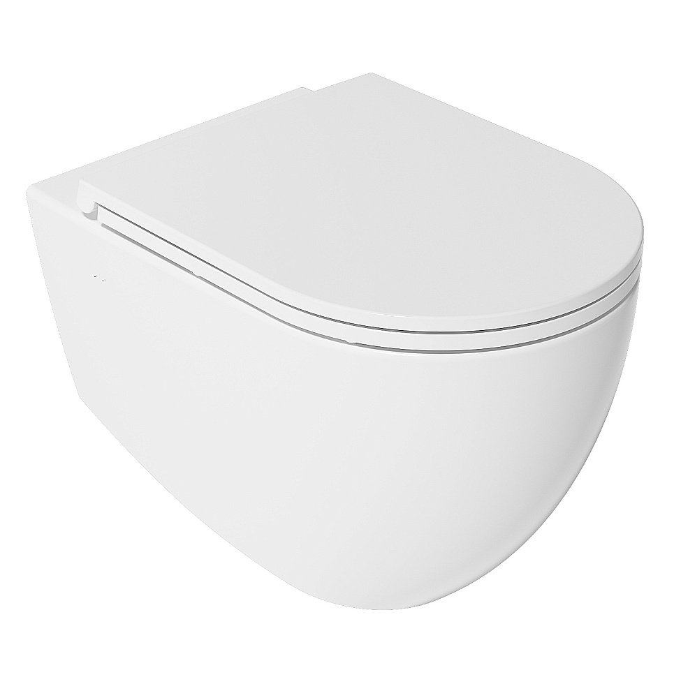 Унитаз подвесной Isvea Infinity 10NF02001SV-2L белый матовый, безободковый купить в интернет-магазине Sanbest