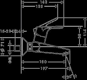 Смеситель для раковины Hansgrohe Focus 31923000 купить в интернет-магазине сантехники Sanbest