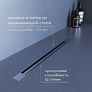 Душевой трап RGW SDR-56 79215640-01 40 хром купить в интернет-магазине Sanbest