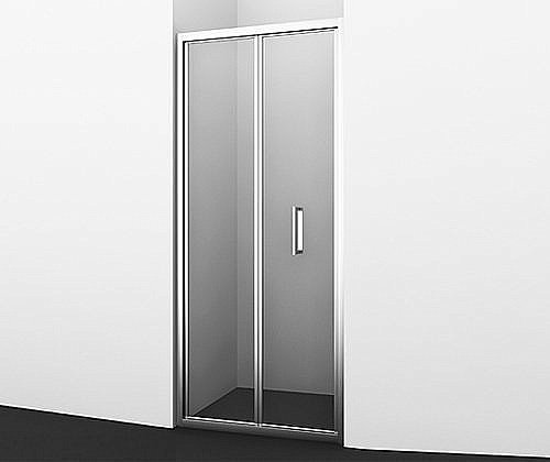 Душевая дверь WasserKRAFT Weser 78F04 90 купить в интернет-магазине Sanbest