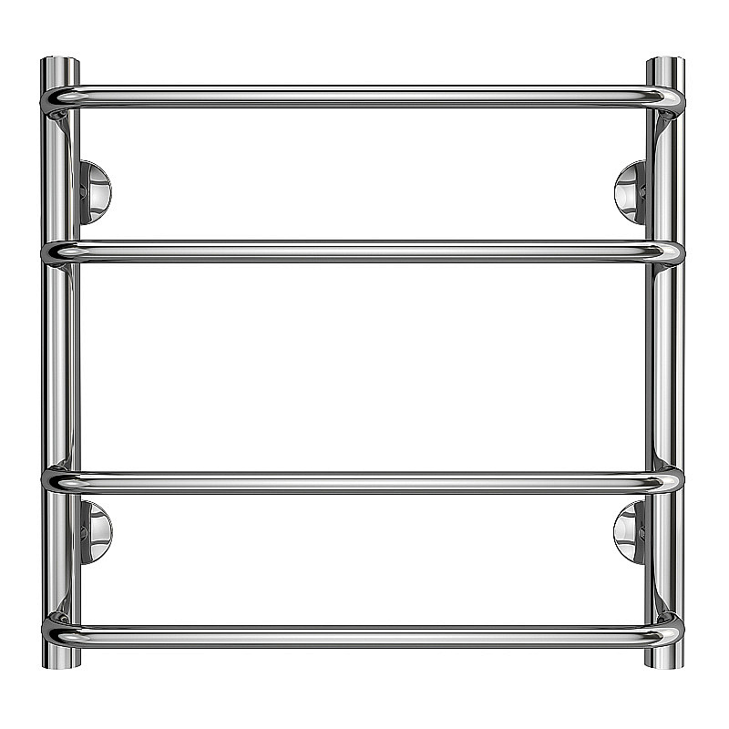 Полотенцесушитель водяной Azario FERRARA П4 500х500 AZ09155 хром купить в интернет-магазине сантехники Sanbest