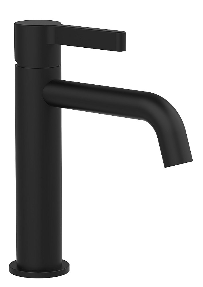 Смеситель для раковины Vincea Villa VBF-1VL1MB черный купить в интернет-магазине сантехники Sanbest