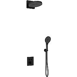 Душевая система Vincea Inspire VSFW-3I21T1MB черная матовая купить в интернет-магазине сантехники Sanbest