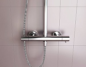 Душевая система Damixa OPTION DX218091000 хром купить в интернет-магазине сантехники Sanbest