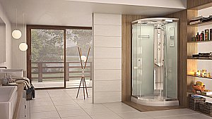 Душевая кабина Timo Comfort T-8802 120х85 стекло прозрачное купить в интернет-магазине Sanbest