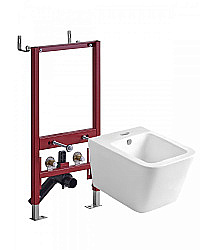 Биде подвесное Agger ATI04310 белое купить в интернет-магазине Sanbest