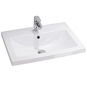 Тумба с раковиной Comforty Лима 70 00-00004892 белая для ванной в интернет-магазине Sanbest