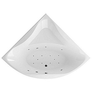 Ванна акриловая EXCELLENT Glamour RELAX WAEX.GLA15.RELAX.CR 150x150 белая с гидромассажем купить в интернет-магазине Sanbest