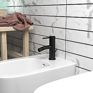 Смеситель для биде PAINI Cox 78PZ306 черный матовый купить в интернет-магазине сантехники Sanbest