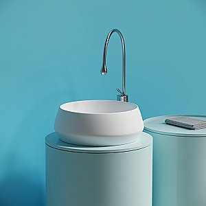 Раковина Ceramica Nova Maya CN12004MW белая матовая купить в интернет-магазине Sanbest