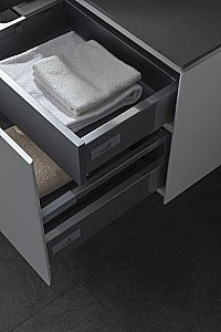 Тумба с раковиной Allen Brau Infinity 100 1.21004.WM белый матовый для ванной в интернет-магазине Sanbest