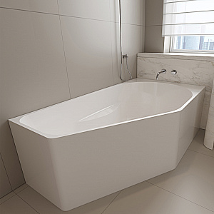 Ванна Abber 160х90 AB9505 белая купить в интернет-магазине Sanbest