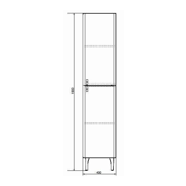 Пенал Comforty Сорренто 40 для ванной в интернет-магазине сантехники Sanbest