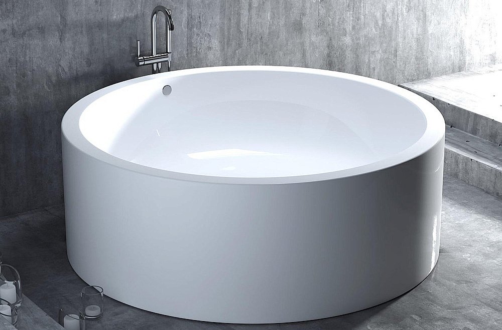 Ванна Salini ISOLA Up&Down S-Sense Sapirit 200x200 101111MF светлые оттенки RAL матовая купить в интернет-магазине Sanbest
