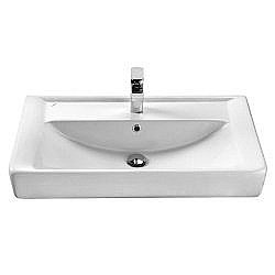 Раковина Aqwella Тигода 80 1.WH30.2.084 белая купить в интернет-магазине сантехники Sanbest