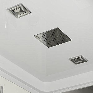 Душевая кабина Niagara Standart ST100/80/15Q 100х80 стекло прозрачное/профиль белый купить в интернет-магазине Sanbest