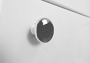 Пенал напольный Loranto Моника 36 белый для ванной в интернет-магазине сантехники Sanbest