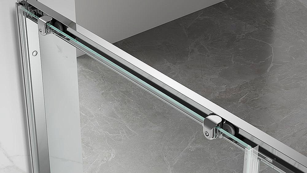 Душевой уголок Veconi Rovigo RV055-15090-02-C8 150х90 стекло pear/профиль хром купить в интернет-магазине Sanbest