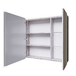 Зеркальный шкаф Grossman Талис 208009 80 бетон пайн купить в интернет-магазине сантехники Sanbest