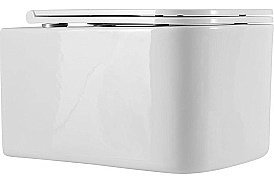 Унитаз подвесной Art&Max LATINA AM215CHR/SC белый, с сиденьем микролифт, безободковый купить в интернет-магазине Sanbest