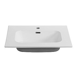 Тумба с раковиной Cezares DUET-N 60 DUET-N-600-2C-SO-BL+CZR-8095-60 Bianco Lucido для ванной в интернет-магазине Sanbest