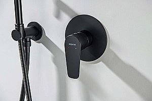Cмеситель для душа Aquatek Бетта AQ1166MB черный матовый купить в интернет-магазине сантехники Sanbest