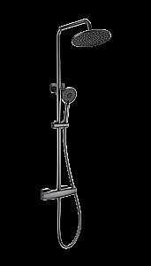 Душевая система с термостатом WONZON & WOGHAND NEO, Темный графит (WW-B3035-A-BGG) купить в интернет-магазине сантехники Sanbest