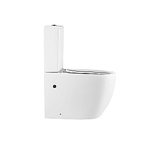 Унитаз напольный Vincea EVO VT2-34  безободковый, с бачком, с крышкой микролифт,белый купить в интернет-магазине Sanbest