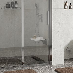 Сиденье для душа WasserKRAFT SS401 купить в интернет-магазине сантехники Sanbest