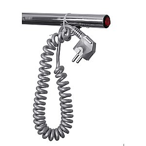 Полотенцесушитель электрический Domoterm S-образный DMT 112 42x70 EK хром купить в интернет-магазине сантехники Sanbest