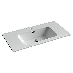 Тумба с раковиной Sancos FOLK Floor FL90FCP/CN7002 90 Капучино для ванной в интернет-магазине Sanbest