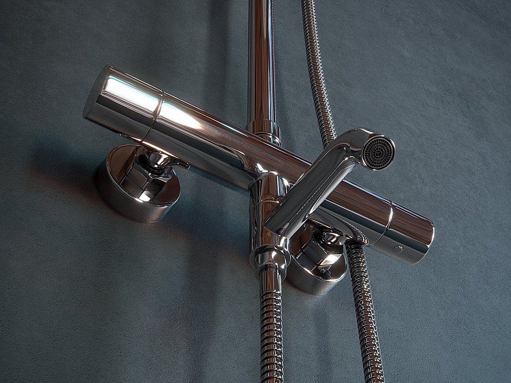 Душевая система Laguraty Thermostat 17050 купить в интернет-магазине сантехники Sanbest