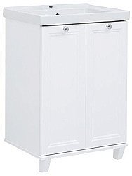 Тумба для раковины Aquanet Амели 261989 60 белый купить в интернет-магазине сантехники Sanbest