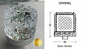 Ручка Armadi Art NeoArt Crystal золото купить в интернет-магазине сантехники Sanbest