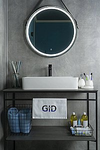 Раковина накладная Gid Geometrico 60 N9256 51172 белая купить в интернет-магазине Sanbest