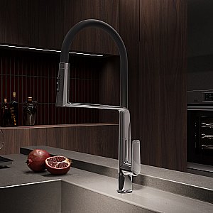 Смеситель для кухни Vincea VKF-118CH хром купить в интернет-магазине сантехники Sanbest