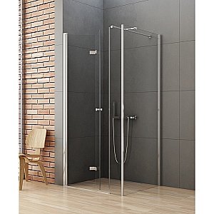 Душевой уголок NEW TRENDY NEW SOLEO PLUS 110x70 стекло прозрачное/профиль хром купить в интернет-магазине Sanbest