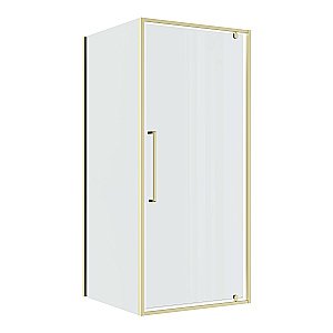 Душевой уголок Niagara Nova NG-45-9ASG-A90SG-34 90x90 стекло прозрачное/профиль брашированное золото купить в интернет-магазине Sanbest