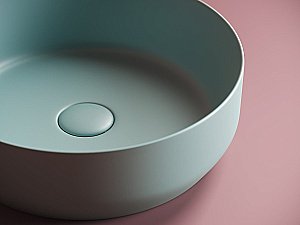 Раковина накладная Ceramica Nova Element CN6022MLG зеленый матовый купить в интернет-магазине Sanbest