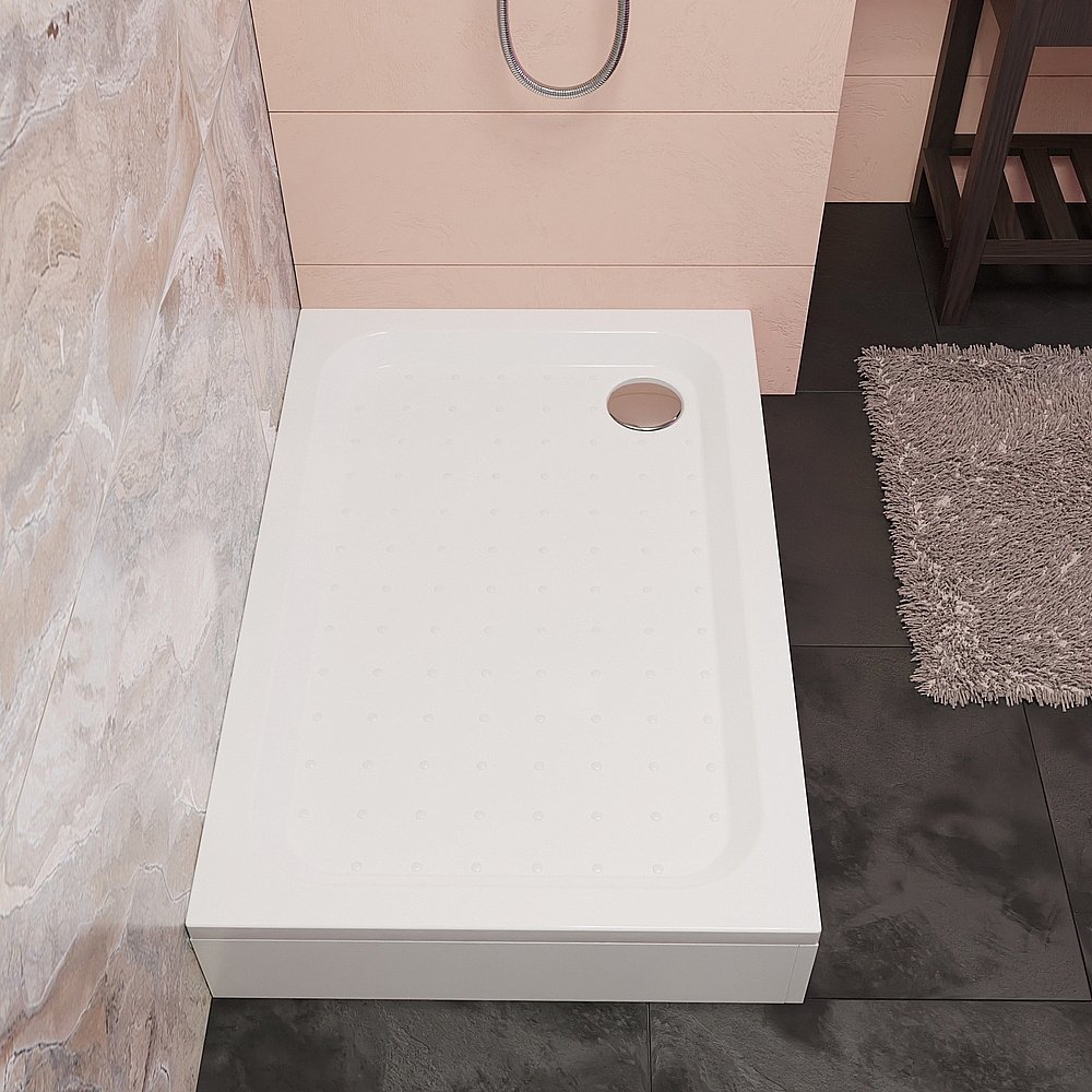 Душевой поддон RGW Acryl STYLE PR 16180280-11 80х100 белый купить в интернет-магазине Sanbest