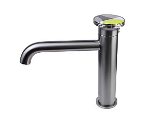 Смеситель для раковины Bronze de Luxe OMG! 9009GM-Y графит/желтый купить в интернет-магазине сантехники Sanbest