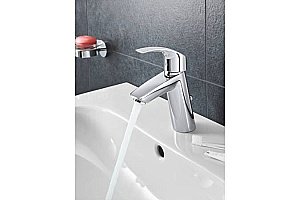 Раковина на полупьедестале Grohe Euro Ceramic 59,5 белая купить в интернет-магазине Sanbest
