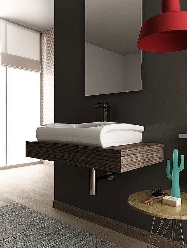 Раковина Artceram HI-LINE 60 HIL002 01 00bi*1 белая купить в интернет-магазине Sanbest